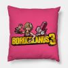 Tiny Tina Borderlands 3 Logo Throw Pillow Official Borderlands Merch