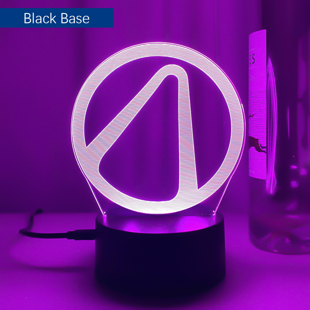 Borderlands Logo Night Lamp for Game Room Decoration Cool Event Prize of Game Store Color Changing - Borderlands Shop