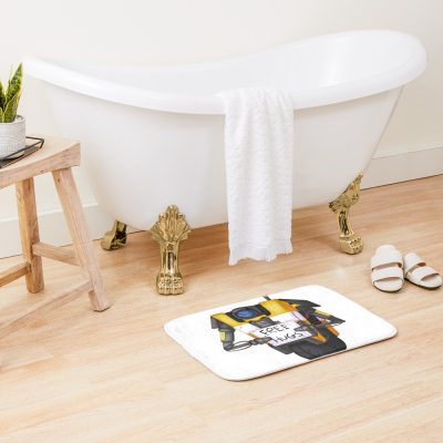 Borderlands Free Hugs Claptrap Bath Mat Official Borderlands Merch